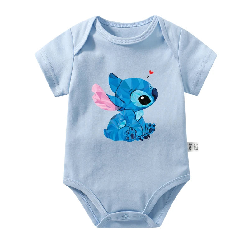 Cute Newborn Baby Summer Rompers Infant Bodysuits