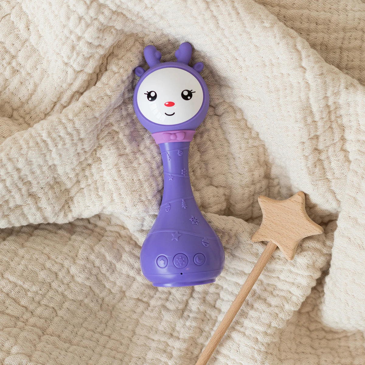 Baby Music teether rattle toy for child 0-24 education