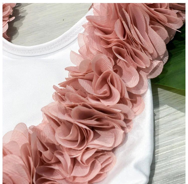 Mother Daughter Swimsuits Flower Mommy And Me Swimwear Bikini Family Look Mom And Daughter Bathing Suit Family Matching Clothes