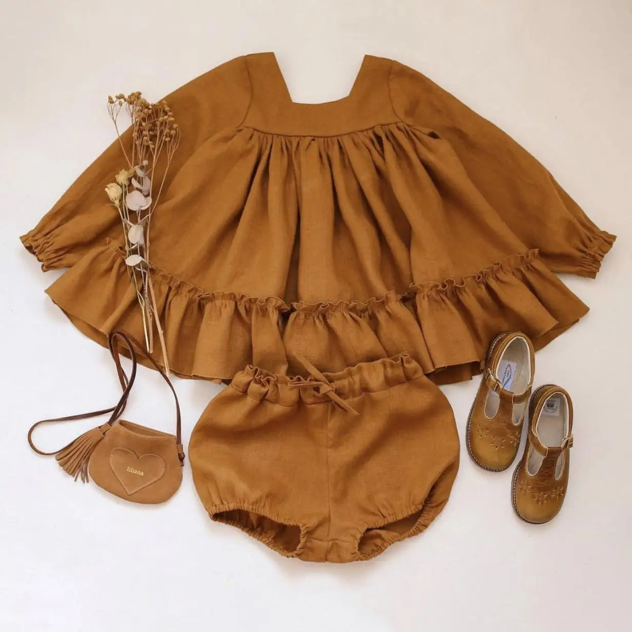 Spring Baby Girls Outfit Newborn Toddler Clothes Set