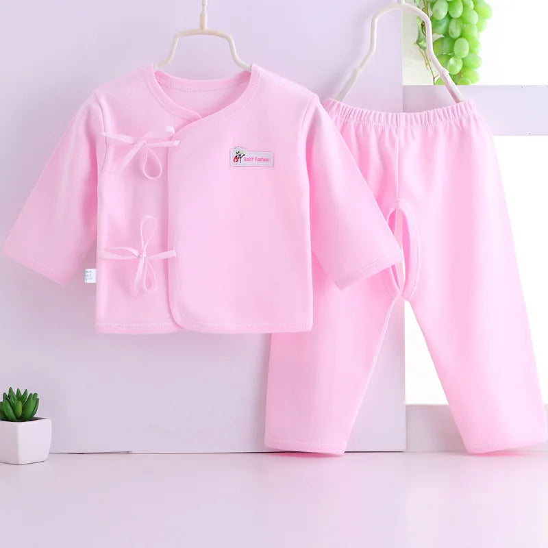 Cotton Tops+Pant 2Pcs Set Soft Underwear