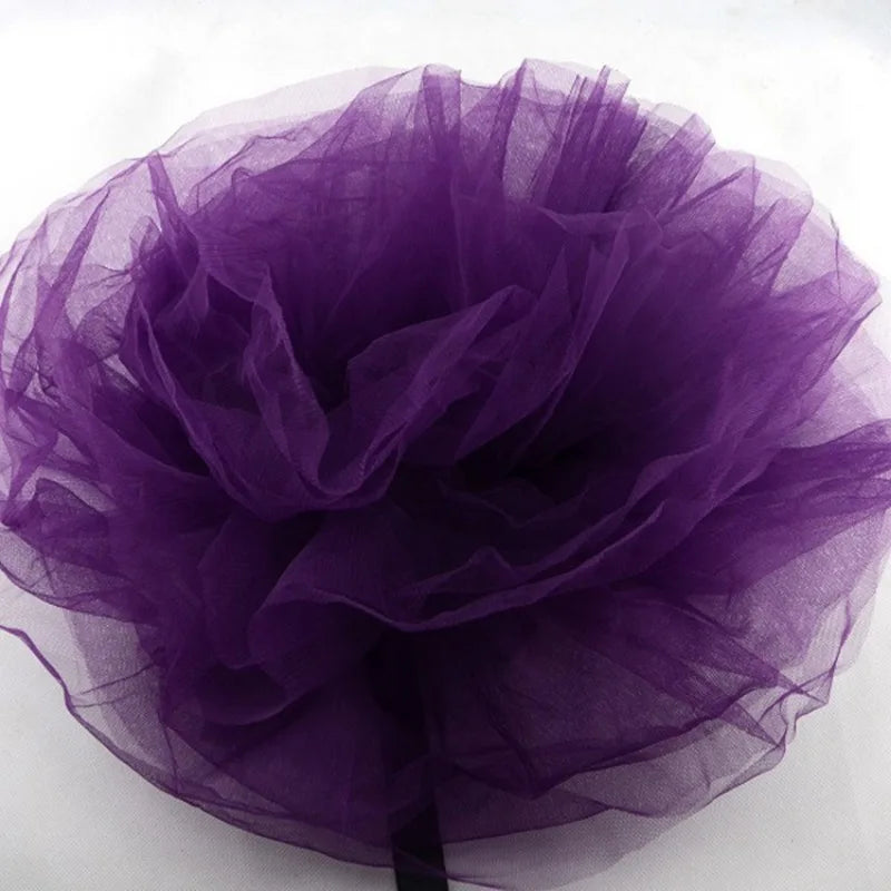Neonatal Photography Clothing Colorful Mesh Half Skirt Baby Full Moon Birthday Growth Commemorative Take A Picture Prop Set Gift