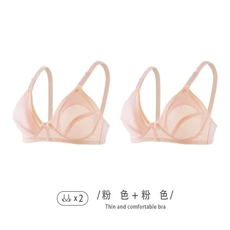 Breastfeeding Maternity Nursing Bra Pregnant Underwear Pregnant Women Gathered Push Up Bra Wireless Feeding Seamless Bras Ladies