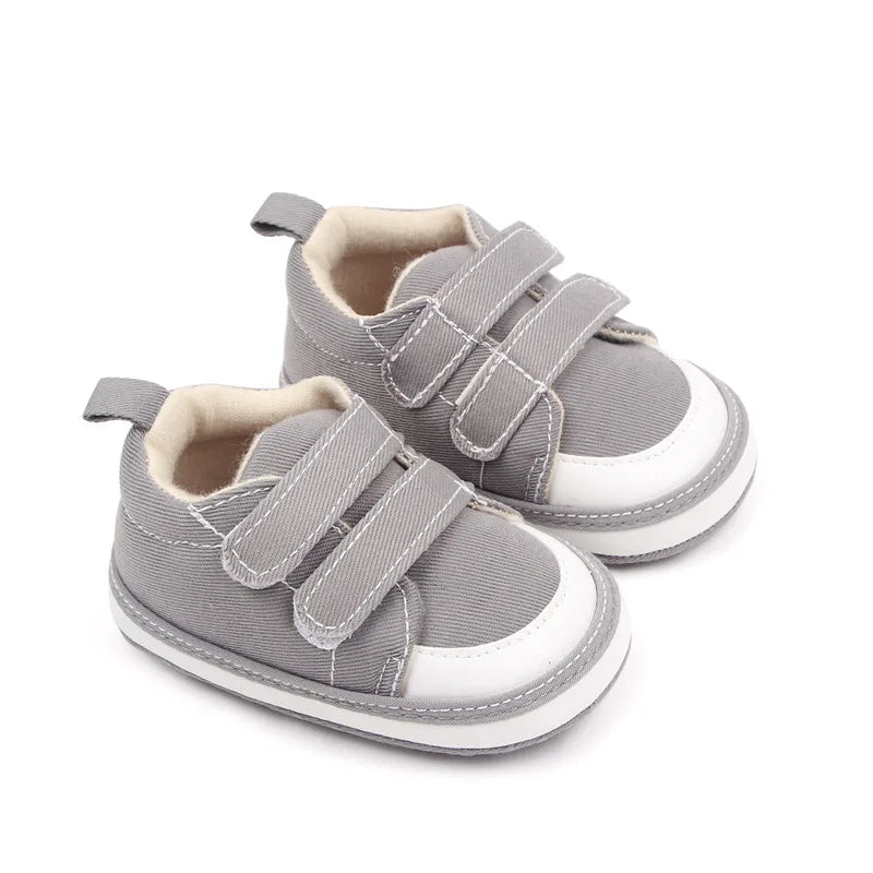 Brand Infant Baby Boys Shoes Cotton Anti-slip Sole Soft Newborn Toddler Crib Shoes Sneaker First Walkers Shoe for 1 Year Old Boy