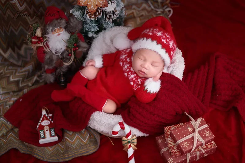 Baby Christmas  New Year clothes theme props