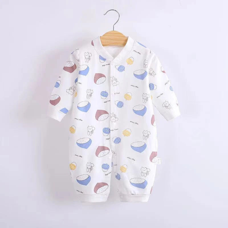 Baby Set 0-24M Neonatal Cartoon Breathable Bodysuit