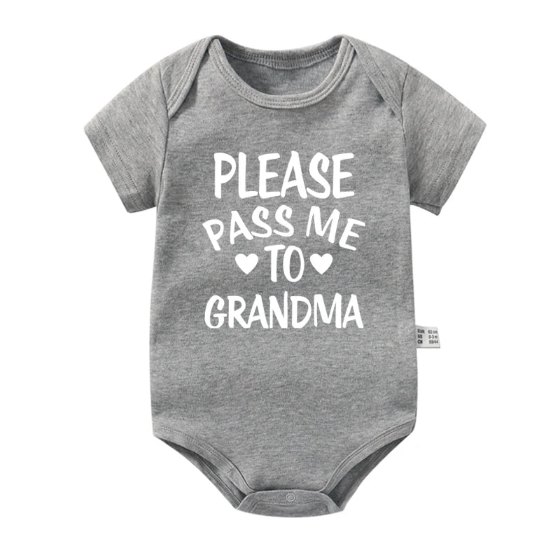 Summer Newborn Baby Clothes Cotton Bodysuit