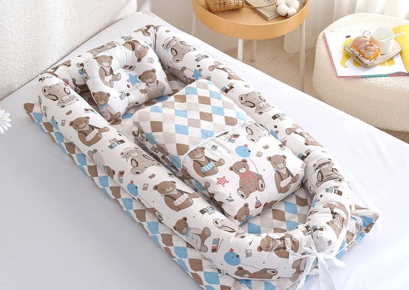 Infant Baby Nest Travel Bed Foldable Washable Newborn Mattress