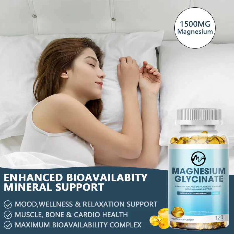 High Bioavailability Magnesium for Sleep&Bone Muscle Health