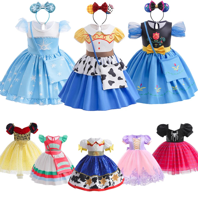 Disney Carnival Cosplay Toy Story Jessie Rapunzel Snow White Costume