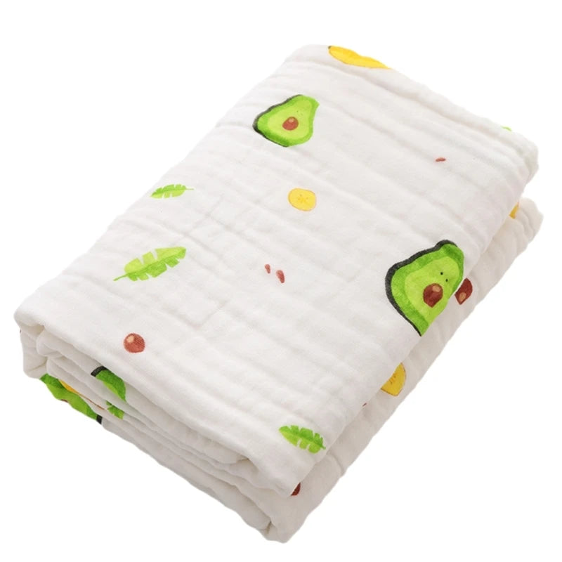 Baby Towel Gauze-Cotton Wrapping Blanket Breathable