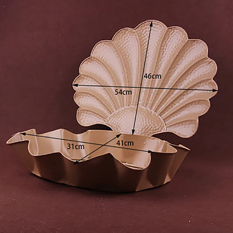 Newborn Photography Props Photography Baby Props Iron Shell Props Baby Studio Shell Props Set Studio Photography Accessories