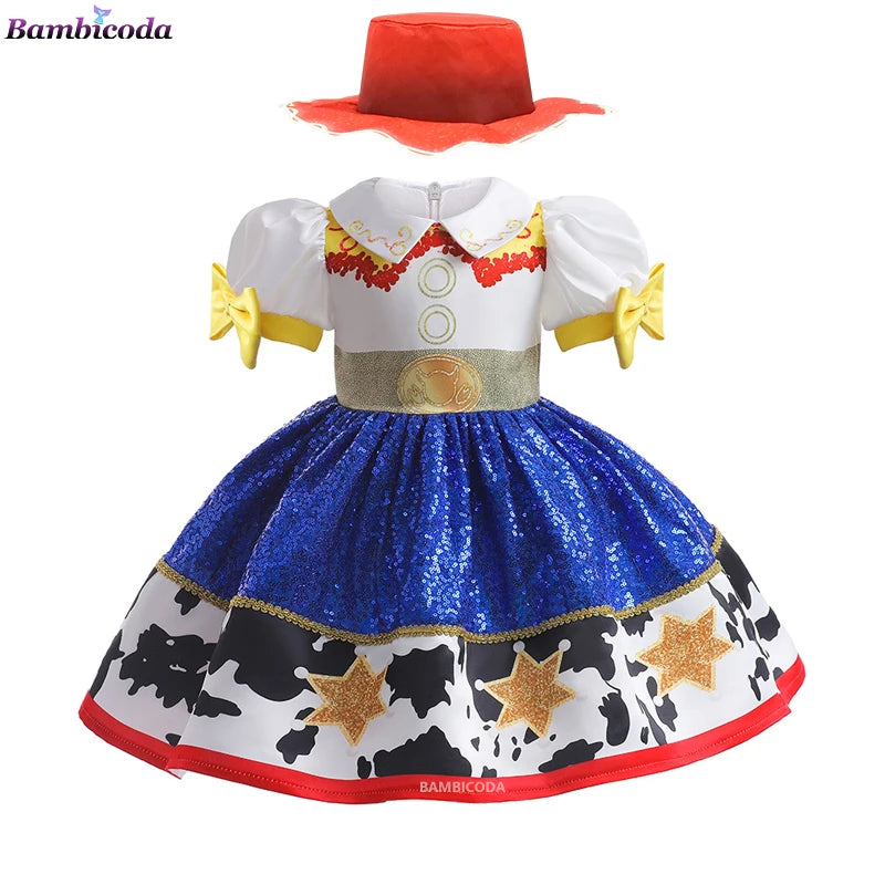 Toy Story Infant Jessie Dress Tutu Dress Costume 1-6 Years