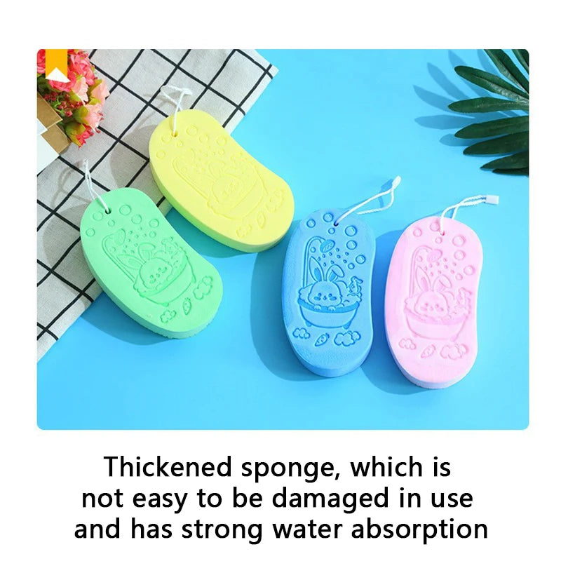 Bath Sponge Soft Shower Brush Body Exfoliating Dead Skin Removal Body Scrubber Kids Baby Skin Cleaner Tools Bathing Accessories