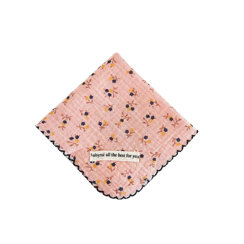 Cotton  Towel Newborn Baby Items Muslin Baby Bibs Handkerchief Soft Saliva Towel  Feeding Burp Cloths Facecloth