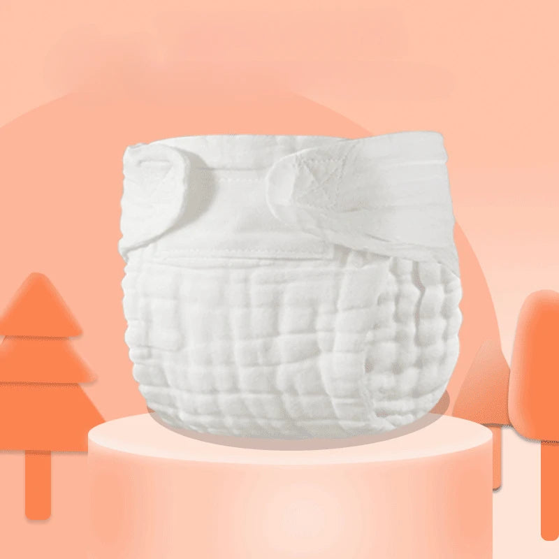 Baby Reusable Diapers Gauze Diapers Training Pants For Children Ecological Cloth Diaper Washable Toddler Kid Cotton Nappy