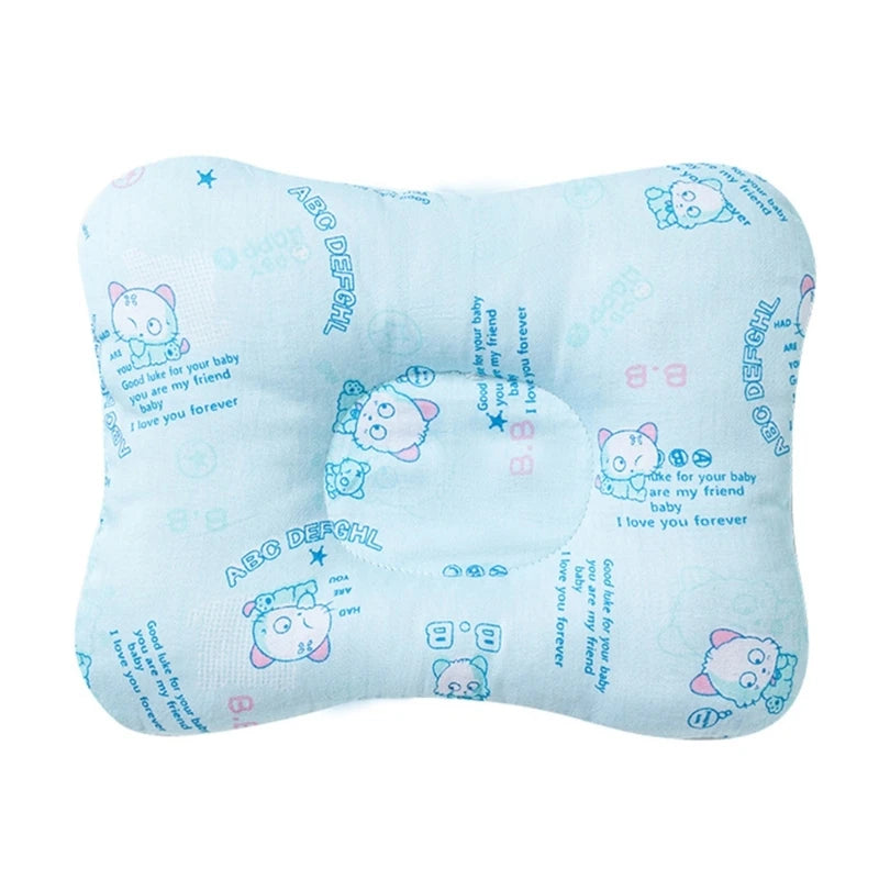 Newborn Baby Pillow Soft Breathable Cotton Pillow