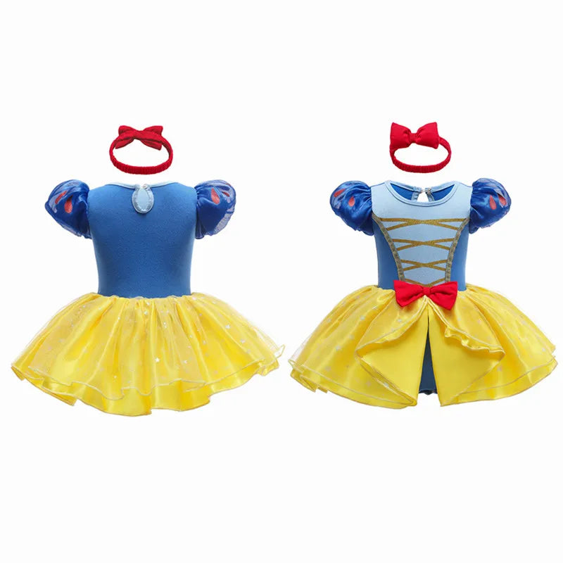 Baby Disney Mermaid Snow White Elsa Cinderella Costume