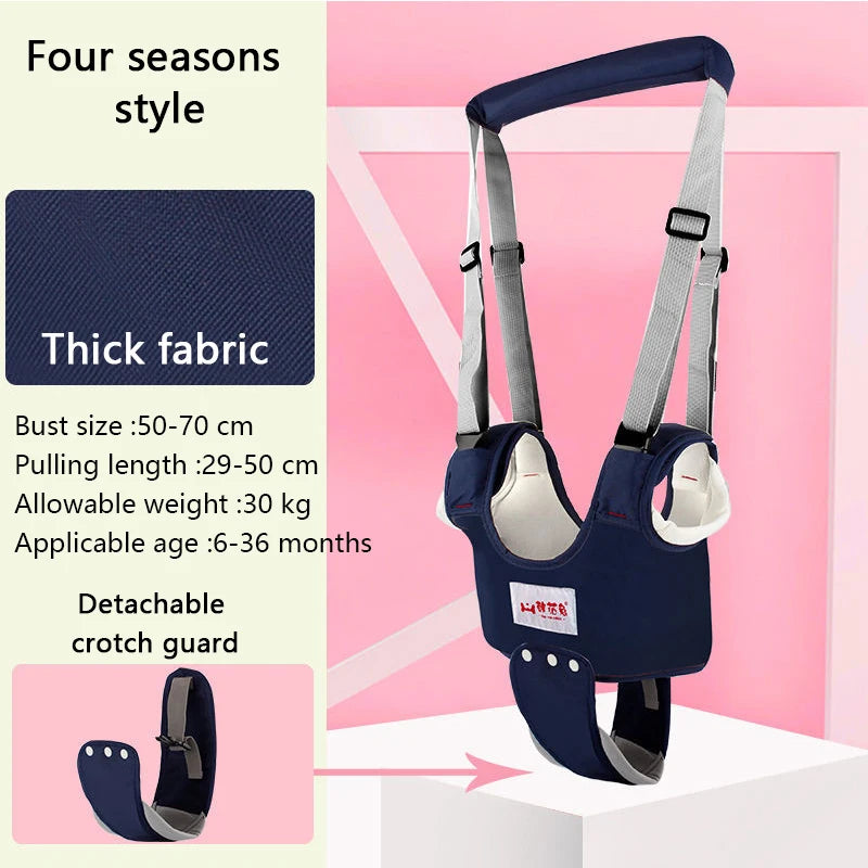 Baby Walker Toddler Safety Harness Assistant Strap Kids Learning Walking Belt Detachable Crotch Anti-fall Belt Baby Products