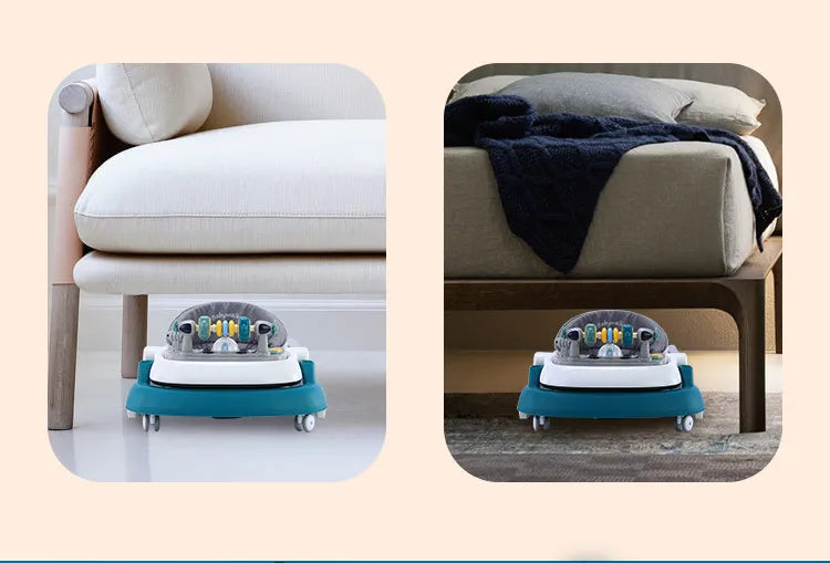 Infant Multi-Function Walker with Rollover Prevention