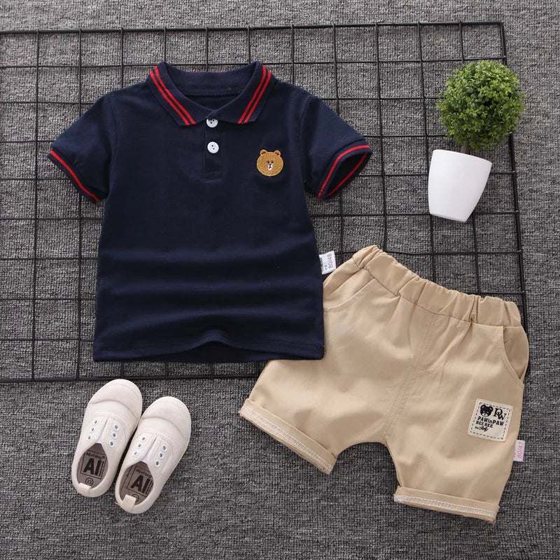 Summer Fashion Baby Boy Clothes Sets
