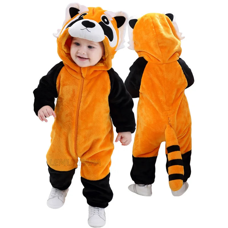 Baby Raccoon Halloween Costume Cute Animal Kigurumis