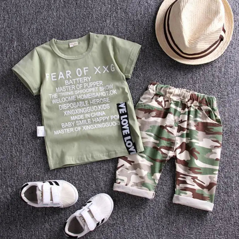 Summer Fashion Baby Boy Clothes Sets