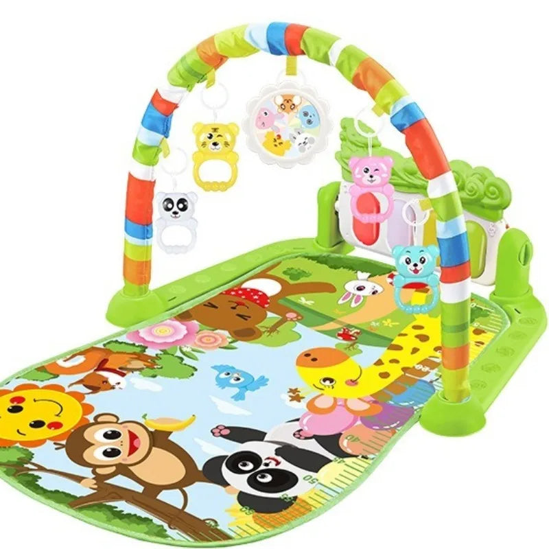 Baby Play Mat Rug Toys Kids Crawling Music Play Game Developing Activity Mat with Piano Keyboard Infant Carpet Education Toy