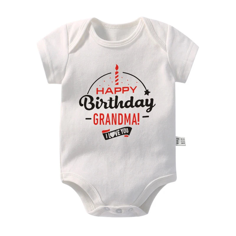Summer Newborn Baby Clothes Cotton Bodysuit