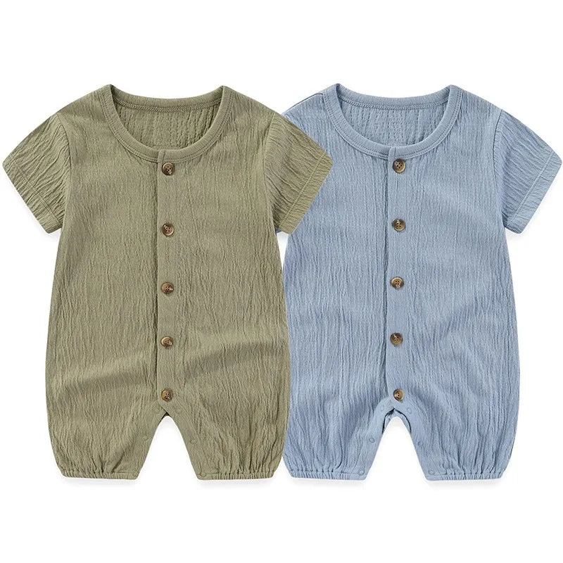 Summer 2 Pieces Cotton Baby Clothes 0-24M Print