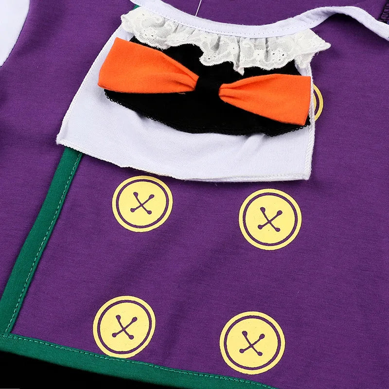 Vampire Halloween Costume for Baby  Jumpsuit with Cape 6M 12M 24M