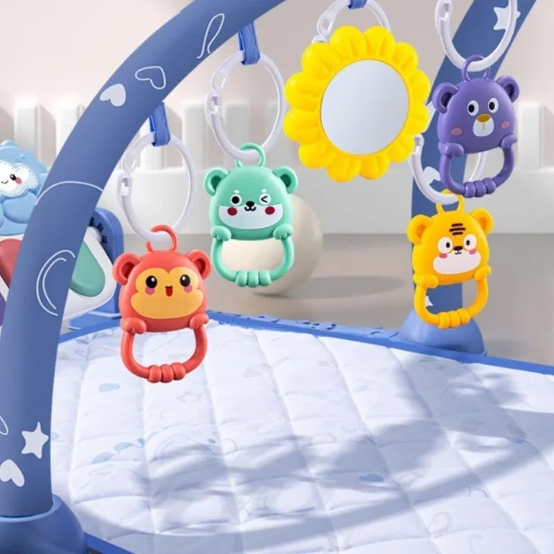 Baby Music Rack Play Mats Puzzle Carpet With Piano Keyboard Kids Infant Playmat Gym Crawling Activity Rug Toys Crawling Toys