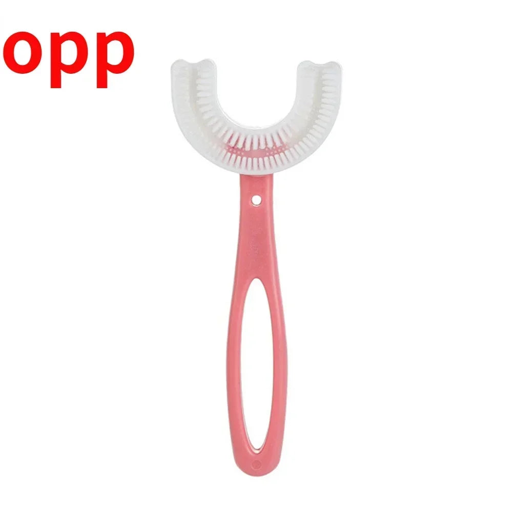 Baby Oral Care Set 360 Degree Cleaning Children Tongue Brush Kit Safe Infant Dental Care Toothbrush