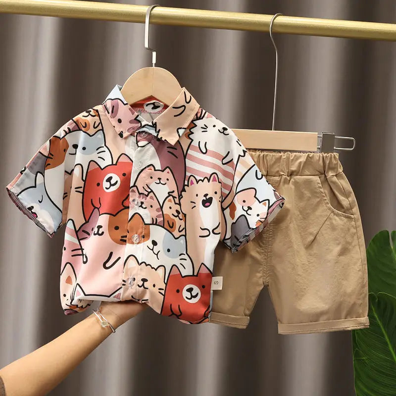 Summer Fashion Baby Boy Clothes Sets