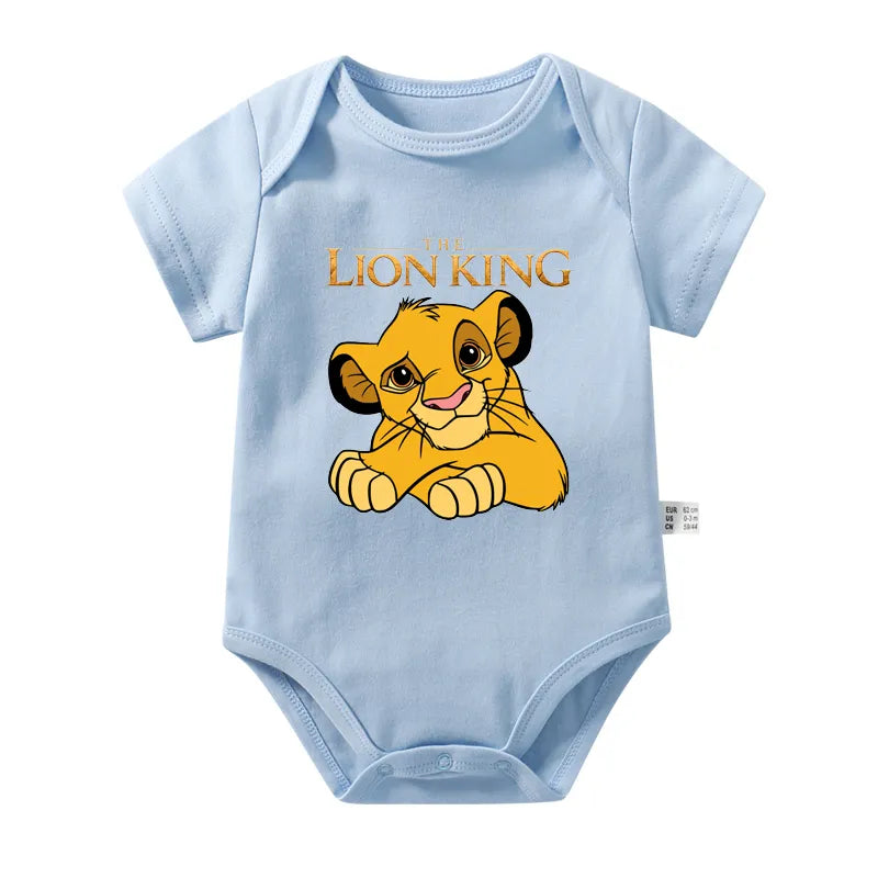 The Lion King Simba Print Infant Bodysuit Cotton