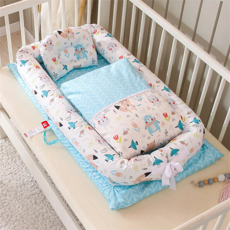 Infant Baby Nest Travel Bed Foldable Washable Newborn Mattress