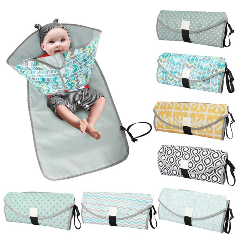 Multifunctional Waterproof Baby Diaper Changing Mat Foldable