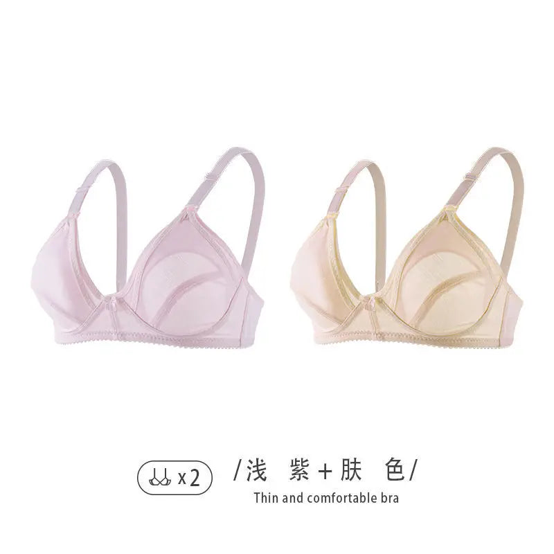 Breastfeeding Maternity Nursing Bra Pregnant Underwear Pregnant Women Gathered Push Up Bra Wireless Feeding Seamless Bras Ladies