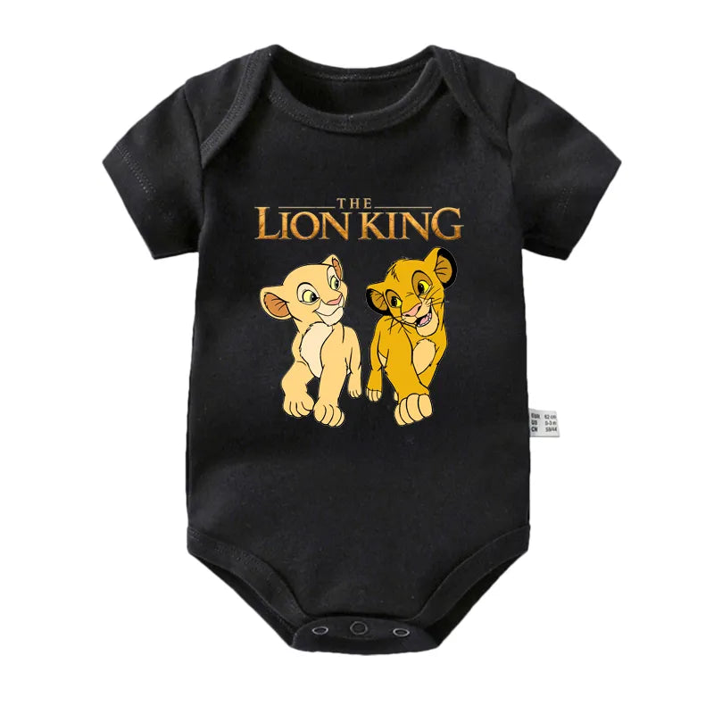 The Lion King Simba Print Infant Bodysuit Cotton