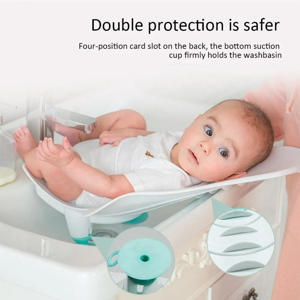 New Infant Baby Washing Ass Artifact Portable Baby Washing Fart Basin Newborn Washing PP Tub Supplies Baby Bathtub Baby Care