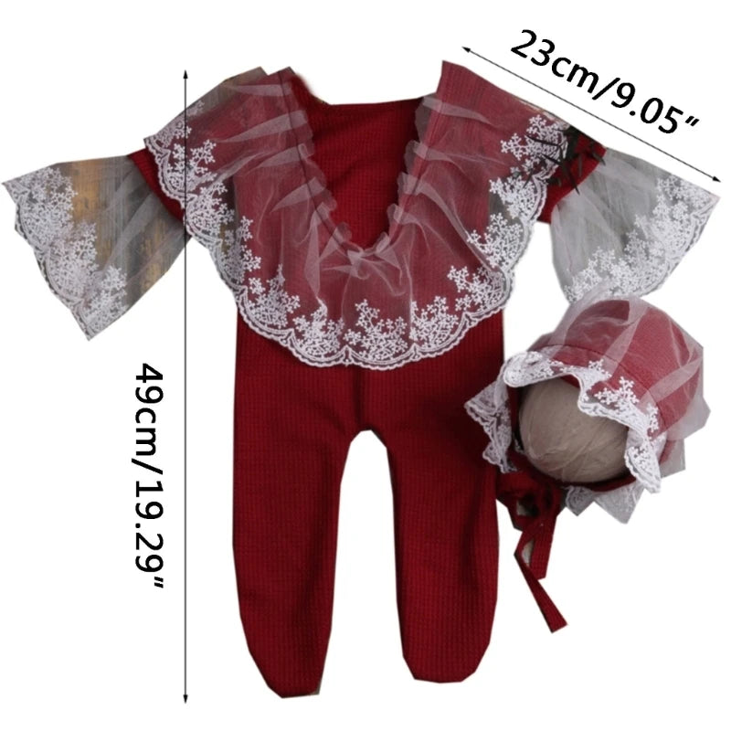 Christmas Outfits Baby Infants Stripe Crochet