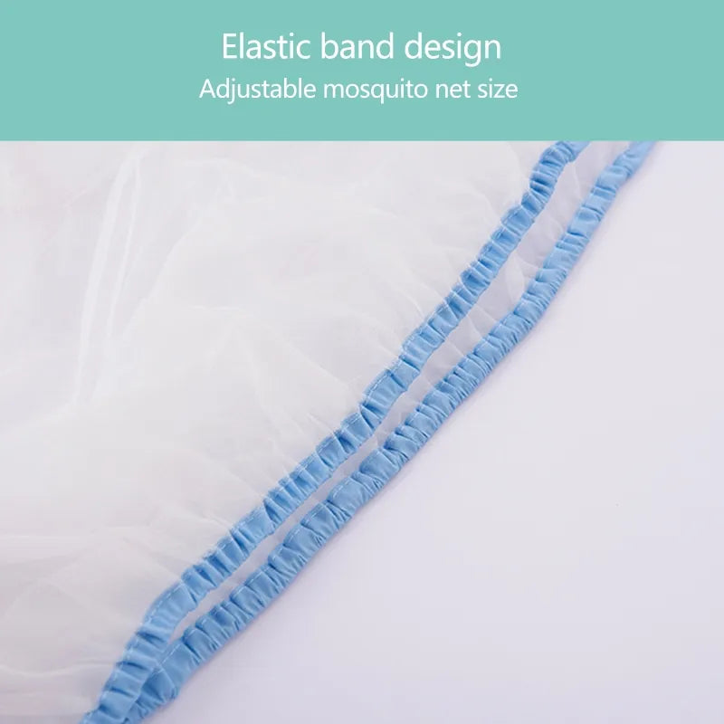 Baby Crib Mosquitoe Net Portable Foldable Infant Bed Canopy Netting Folding Cradle Insect Net P31B