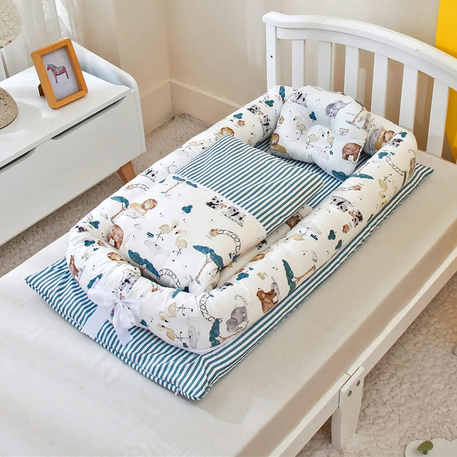 Infant Baby Nest Travel Bed Foldable Washable Newborn Mattress