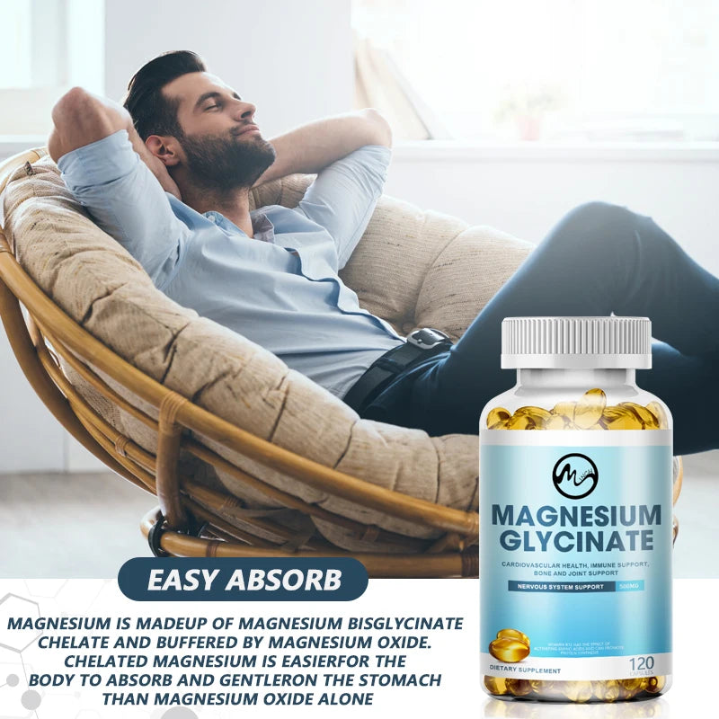 High Bioavailability Magnesium for Sleep&Bone Muscle Health