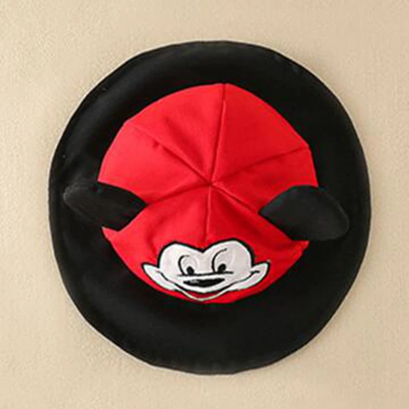 Summer Newborn Baby Sock Hat 3pcs Set Cartoon Mickey Mouse Bodysuits