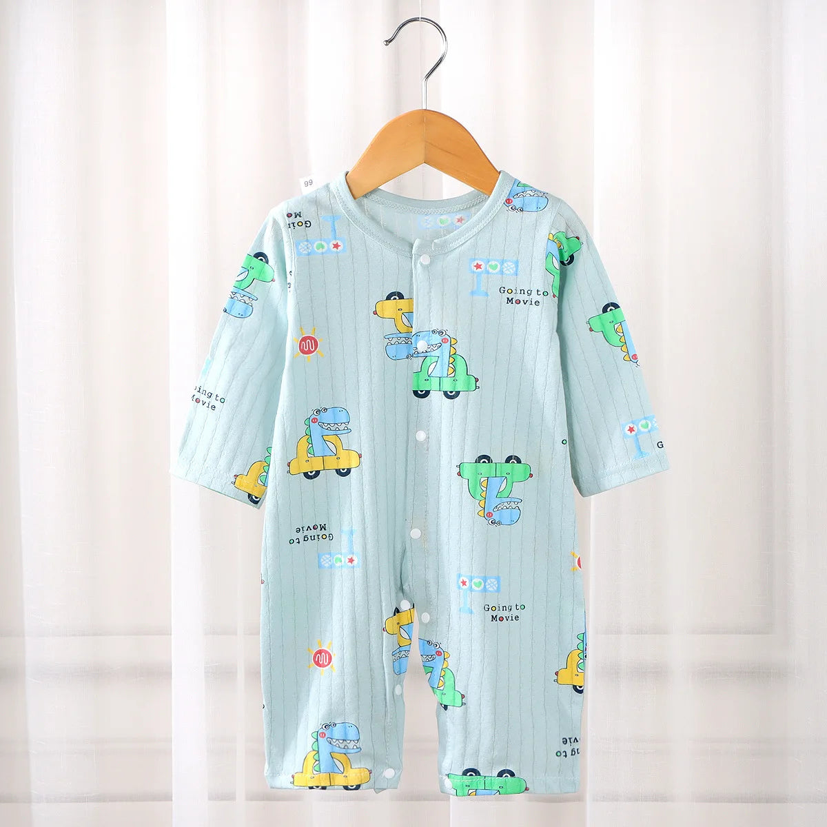 Baby Cotton Long-sleeved Sleepwear Clothing