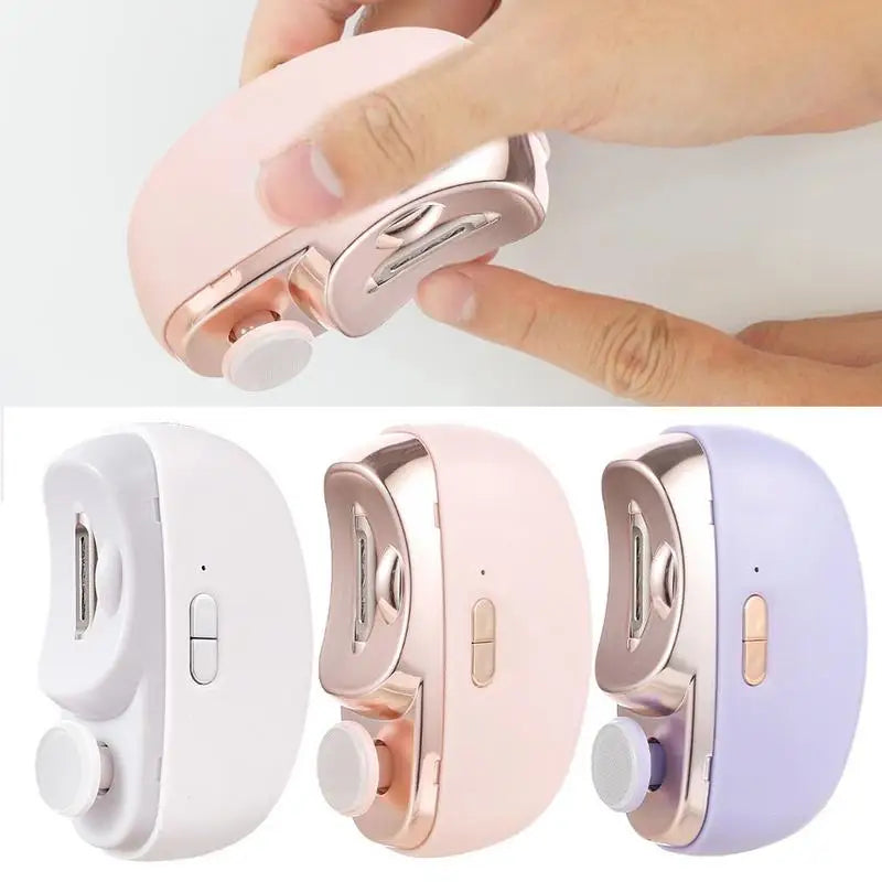 Electric Nail Clippers Baby Nails Care Supplies 3 In 1 Nail Clipper For Polishing Grinding Trimming  for Hotel Home