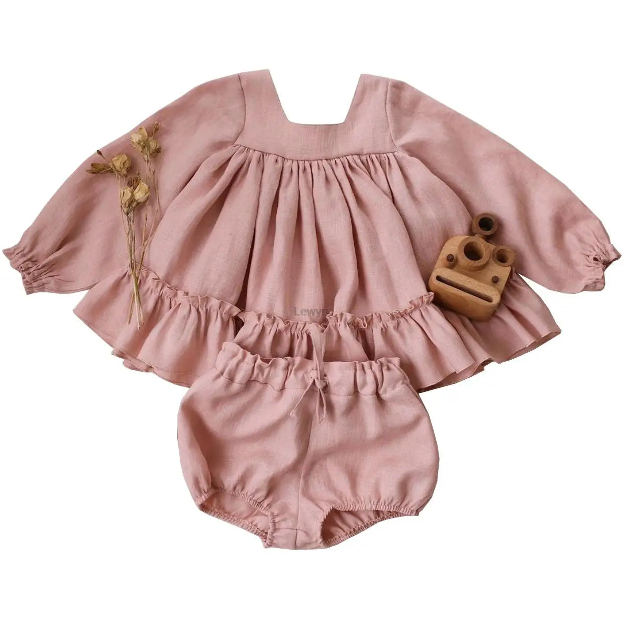 Spring Baby Girls Outfit Newborn Toddler Clothes Set