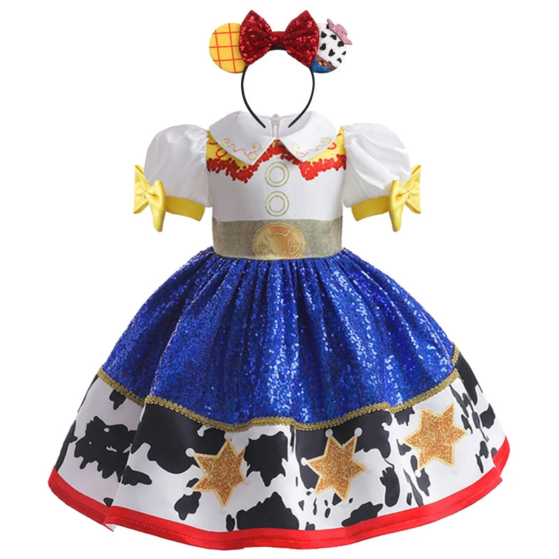 Disney Carnival Cosplay Toy Story Jessie Rapunzel Snow White Costume