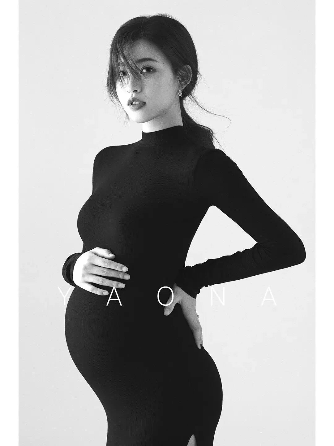 New Black Sexy Maternity Dresses